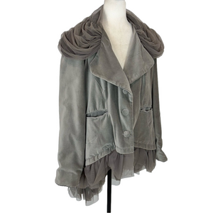 Nataya velvet steampunk blazer